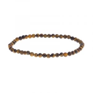 Bracelet pierre - &oelig;il de tigre 4mm