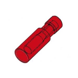 Perel Cosse cylindrique femelle rouge