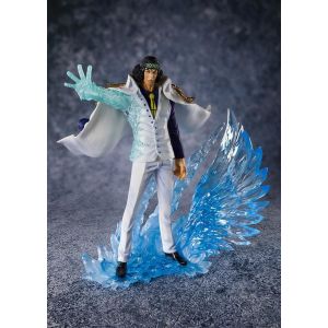 Bandai One Piece - Statuette Pvc Figuarts Zero3 - Admirals Kuzan-Aokiji