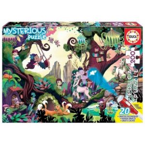 Educa PUZZLE MYSTERIEUX FORET ENCHANTEE 200 PIECES