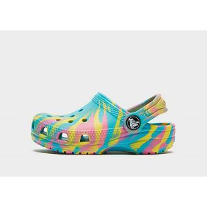 Crocs Classic Marbled Clog T, Sabot, Digital Aqua/Multi, 37.5 EU