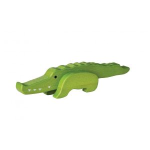 Image de EverEarth Figurine Crocodile en bambou