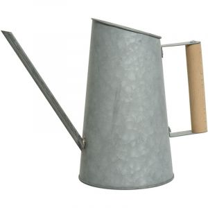Oem Arrosoir Vintage Galvanisé 1,5L - Design Élégant 12x29x22cm - Accessoire de Jardinage Décoratif