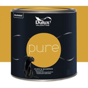 Dulux Valentine Peinture murs & boiseries Pure Jaune 2 l