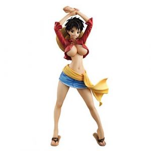 Megahouse One Piece Excellent Model Portrait Of Pirates I.R.O 1/8 Scale Figure: Monkey D. Luffy [Import Japonais]