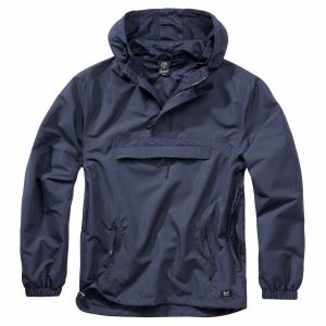 Brandit &Eacute;t&eacute; Coupe-Vent, Veste Imperm&eacute;able, Anorak, Veste de Sport, Taille S &Agrave; 5XL - Marine, 5XL
