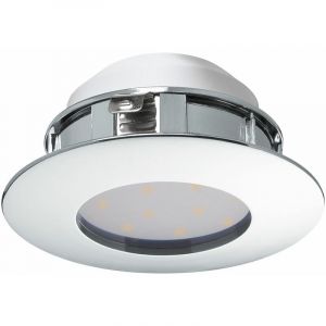 Image de Eglo Spot encastrable LED blanc éclairage de salon plafonnier chambre humide rond 78754
