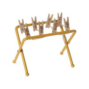 Maileg Rack à sécher, souris - h: 8 cm x l : 11 cm x l: 7 cm