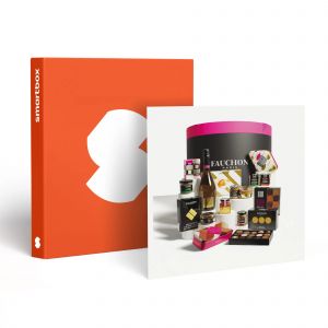 Smartbox Coffret Cadeau Bo&icirc;te Chapeau Chic Fauchon : produits gourmets sal&eacute;s et sucr&eacute;s livr&eacute;s &agrave; domicile-Gastronomie