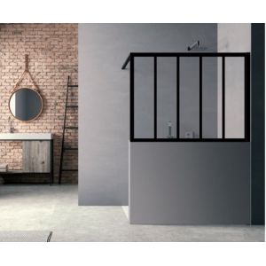 Image de Jacuzzi Châssis vitré à poser LOFT Wall 100x150 cm