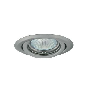 Kanlux Fixation de spot encastrable orientable chrome matt D99mm marque ref 26798