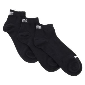 Puma Chaussettes Kids Plain Sneaker 3p Noir 27/30