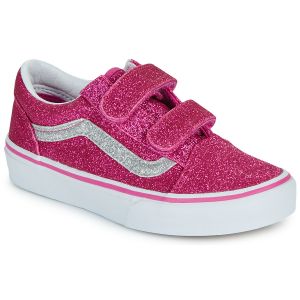 Vans Baskets basses enfant Old Skool V Rose - Taille 27,28,29,30,31,32,33,34