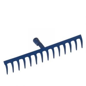 Perrin Râteau forgé 16 dents courbes sans manche