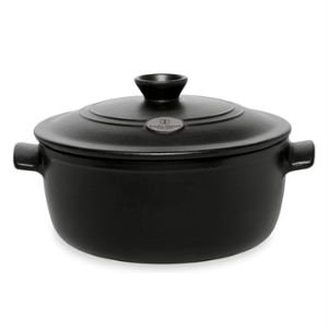 Emile Henry Cocotte ronde Flame en c&eacute;ramique (28 cm)