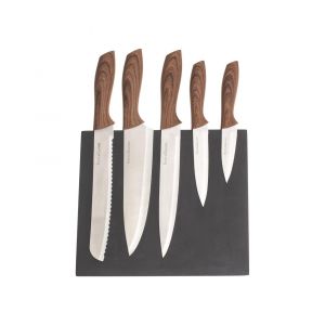 Secret de Gourmet Bloc 5 couteaux Aimant&eacute;