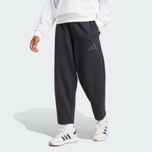 Adidas Pantalon de surv&ecirc;tement femme Essentials Contemporary Logo Fleece Barrel