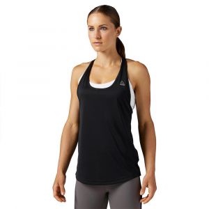 Image de Reebok T-shirts Workout Ready Performance Mesh - Black - Taille XS