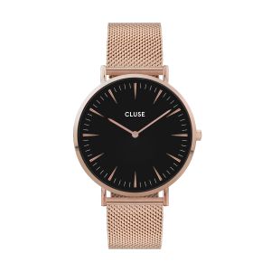 Cluse CW0101201003 La Boheme Rose Gold Tone Mesh Montre-bracelet Or rose