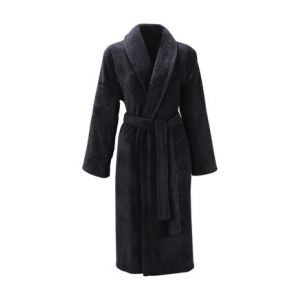 Anne de Solène Peignoir coton xl réglisse