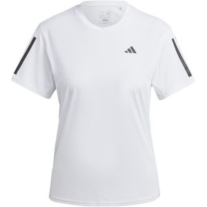 Adidas OWN The Run Tee-shirt SS Femme, blanc L T-shirts course à pied