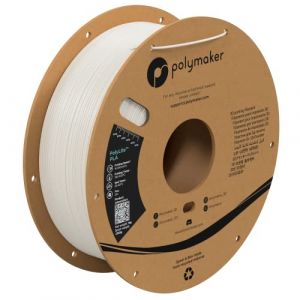 Image de Polymaker PolyLite PLA Blanc - 1.75mm - 1kg