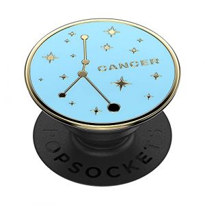 Popsockets : PopGrip - Support et Grip pour Smartphone et Tablette avec Un Top Interchangeable - Enamel Zodiac Cancer