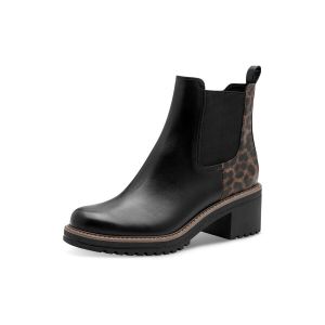 Marco Tozzi Femme Chelsea-Stiefel 2-25421-43 Bottine, Noir/Comb, 36 EU