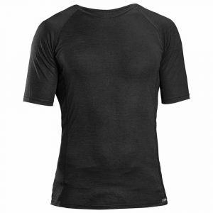 GripGrab Merino Polyfibre Short Sleeve Base Layer, black XXL T-shirts manches courtes