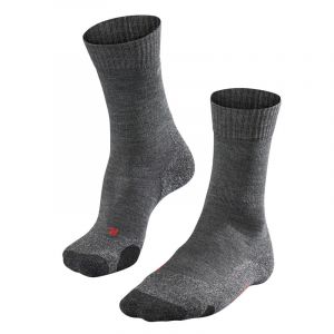 Falke TK2 W So Chaussettes de randonnée Femme, Gris (Asphalt Melange 3180), 39-40 (UK 5.5-6.5 ? US 8-9)