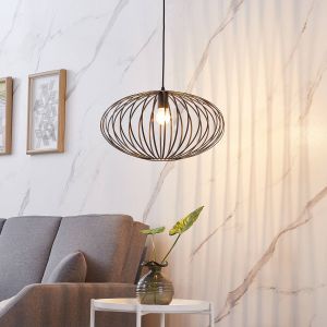 Lindby Maivi suspension cage noire 50 cm
