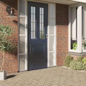 VidaXL Films pour fen&ecirc;tre d&eacute;poli design &agrave; rayures PVC