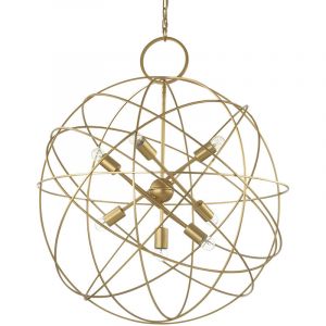 Image de Ideal lux Suspensions KONSE SP7 Or 60W max