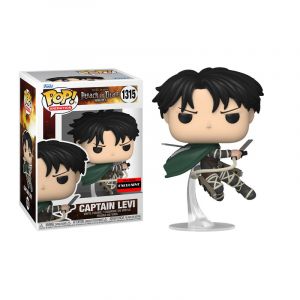 Funko Figurine Pop - L'attaque Des Titans (Snk) N°1315 - Capitaine Levi (68754)