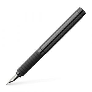 Faber-Castell 148821 Stylo-plume BASIC Black carbone F