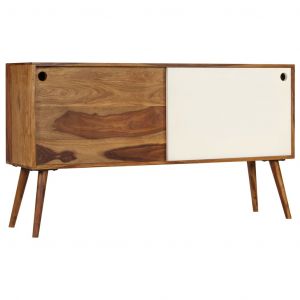 Image de VidaXL Buffet Bois de Sesham massif 118 x 30 x 66 cm