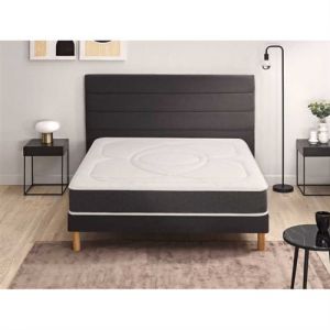 Bultex Ensemble Recovery + Sommier Confort Ferme 160x190 - Double Sommier