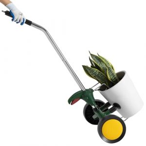 Diable de Transport pour Plantes en Pot-VEVOR-Capacité Charge 65 kg-avec Bras à Griffes Réglable-pour Intérieur-Extérieur