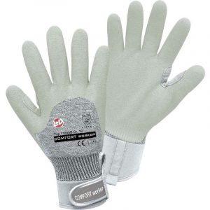 Image de L+D Worky COMFORT worker 1180SB-9 Coton élasthane, Nitrile Gants de travail Taille: 9 1 paire(s)