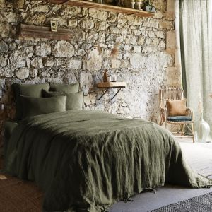 Housse De Couette 220x240 Cm Lin Français Thym