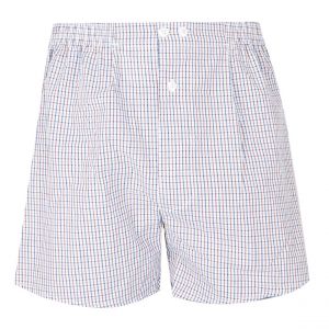 Eminence Caleçon homme Chaine et Trame violet en coton