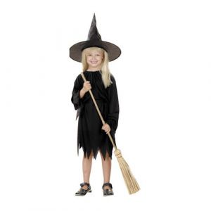 Costume halloween sorciere 4/6 ans
