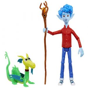 Mattel Disney Pixar En Avant Skinny Avec Bâton Et Pup 17 Cm - Gmm15 - Figurine A Collectionner - 3 Ans Et +