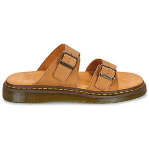 Dr. Martens Mules Dr.Martens Name Tbc en cuir nubuck beige et à boucle à ardillon