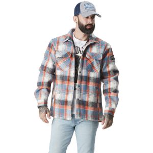 Von Dutch Veste Surchemise homme &agrave; carreaux Pepper