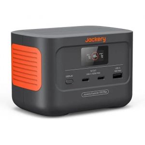 Jackery Mini Générateur Électrique Portable, 99Wh/31000mAh Batterie LiFeP04 220V, 3 Portes USB-A/C 128W Sortie Max, Explorer 100Plus Batterie Externe de Secours pour Extérieur, Camping, Voyage, Jardin