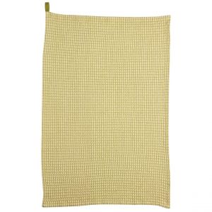 Declikdeco Torchon nid d'abeilles bicolore Mumba Bergamote naturel 50 x 70