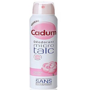 Image de Cadum Déodorant Femme Atomiseur Micro Talc Fraîcheur Pivoine Efficacité(48h) 200ml