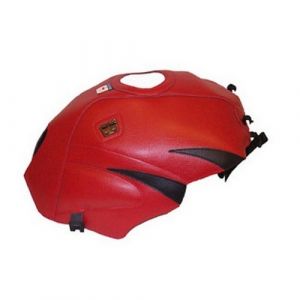 Bagster Tapis de réservoir rouge fonce/pointe noire (1319G) Yamaha TDM850