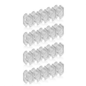 Reer Cache-prise adh&eacute;sive transparente 20 pcs